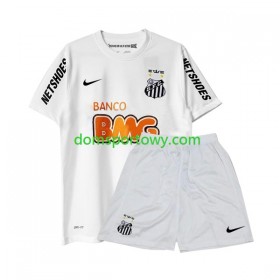 Koszulka Santos FC Retro Dziecięcy Domowe Koszulki Piłkarskie 2011-2012 Krótki Rękaw
